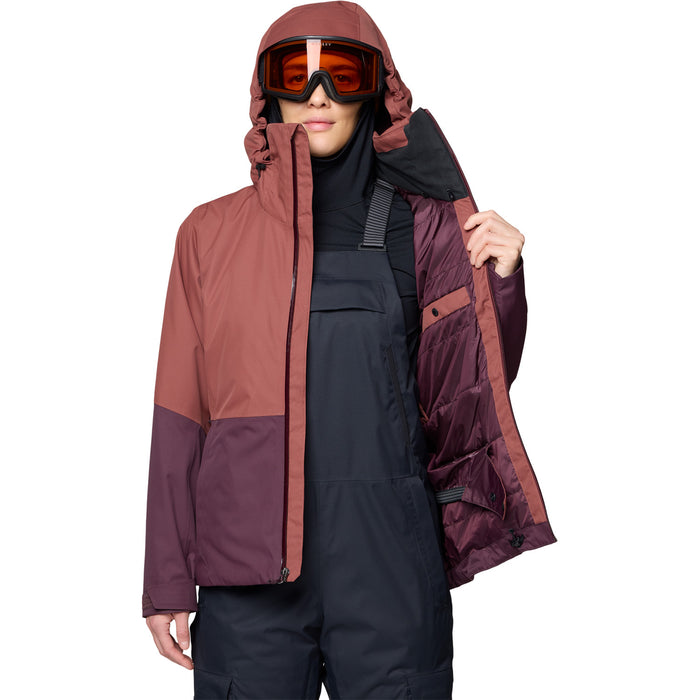 Mountain Hardwear Firefall™ Insulated Jacket - Women's Bourbon Brown/Blackberry
