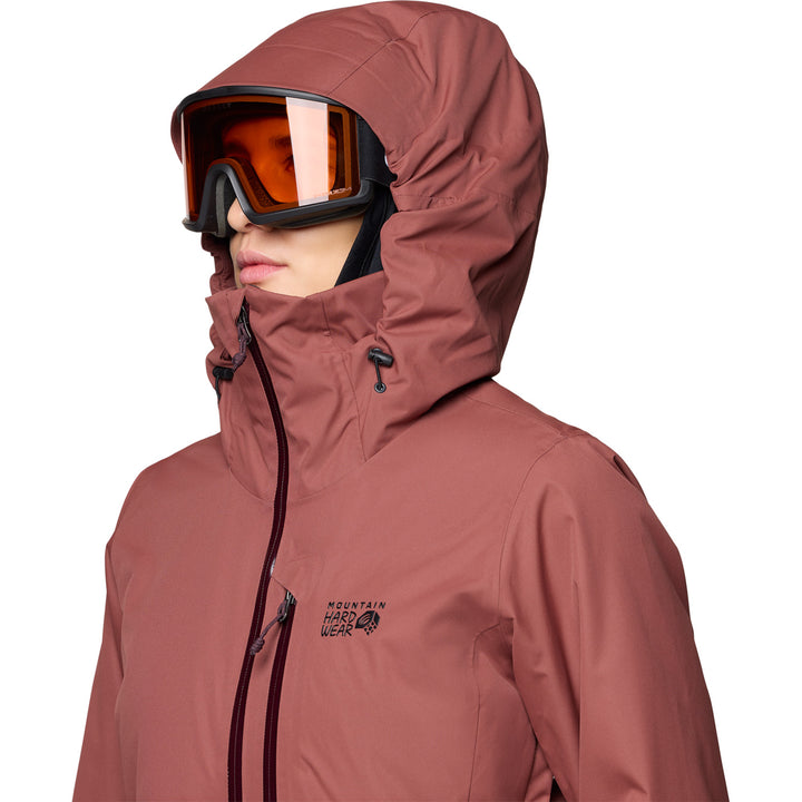 Mountain Hardwear Firefall™ Insulated Jacket - Women's Bourbon Brown/Blackberry