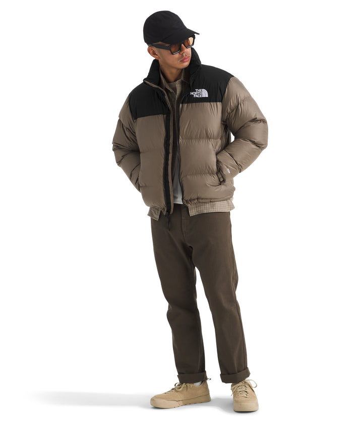 The North Face 1996 Retro Nuptse Jacket - Men's Mocha Brown/TNF Black