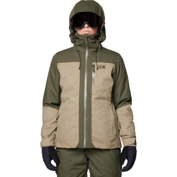 Mountain Hardwear Firefall™ Trifecta Jacket - Women's Dark Pine/Landslide