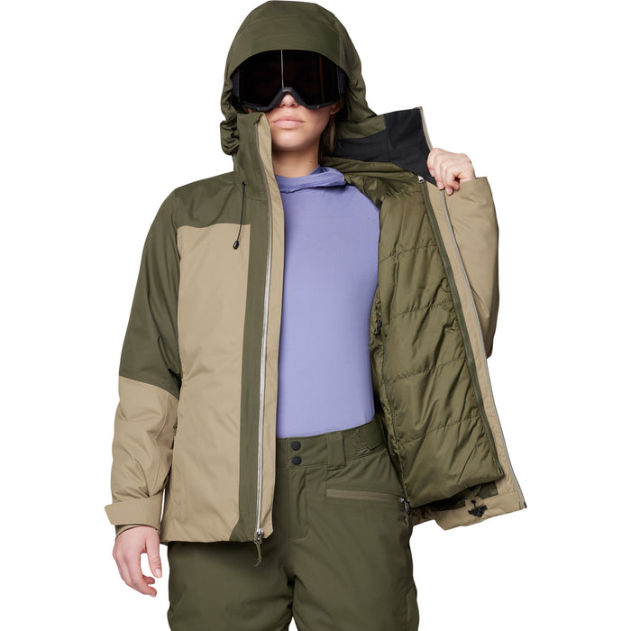 Mountain Hardwear Firefall™ Trifecta Jacket - Women's Dark Pine/Landslide