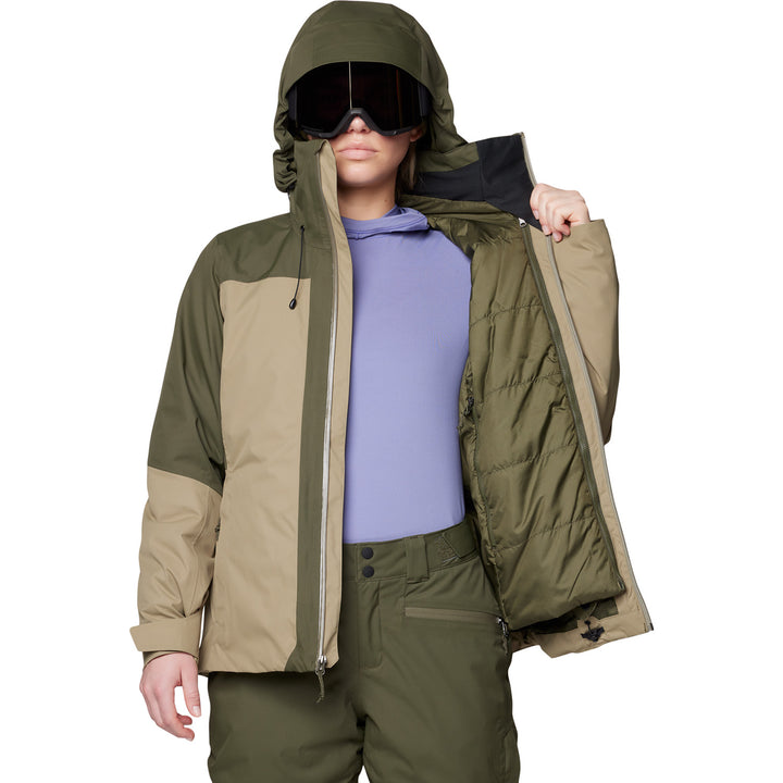 Mountain Hardwear Firefall™ Trifecta Jacket - Women's Dark Pine/Landslide