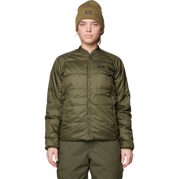 Mountain Hardwear Firefall™ Trifecta Jacket - Women's Dark Pine/Landslide