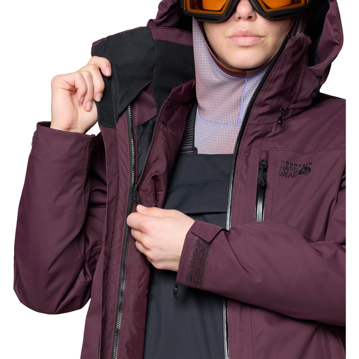 Mountain Hardwear Firefall™ Trifecta Jacket - Women's Blackberry