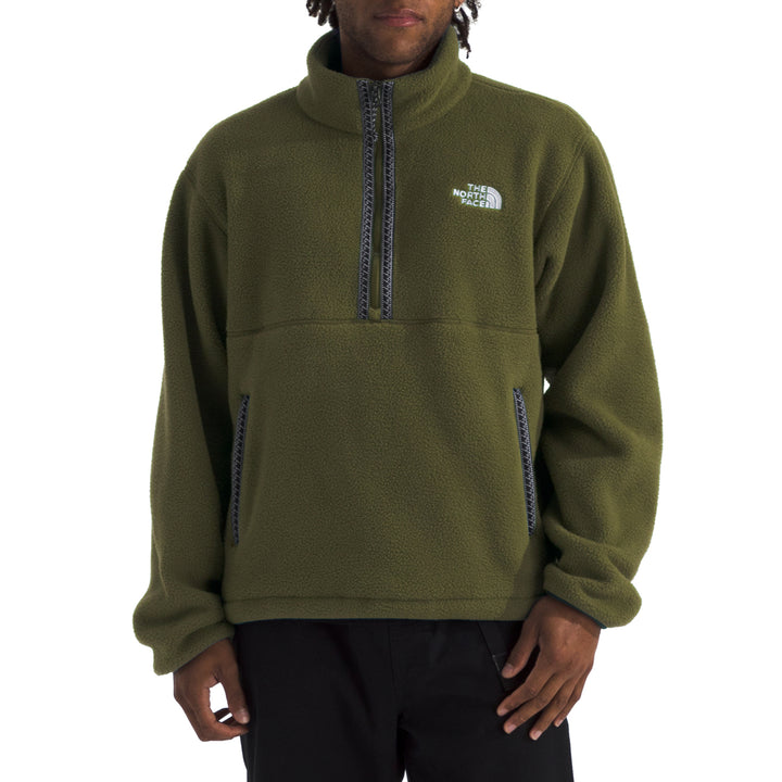 The North Face TNF™ Fleeski 1/4 Zip Pullover - Men's Woodland Green
