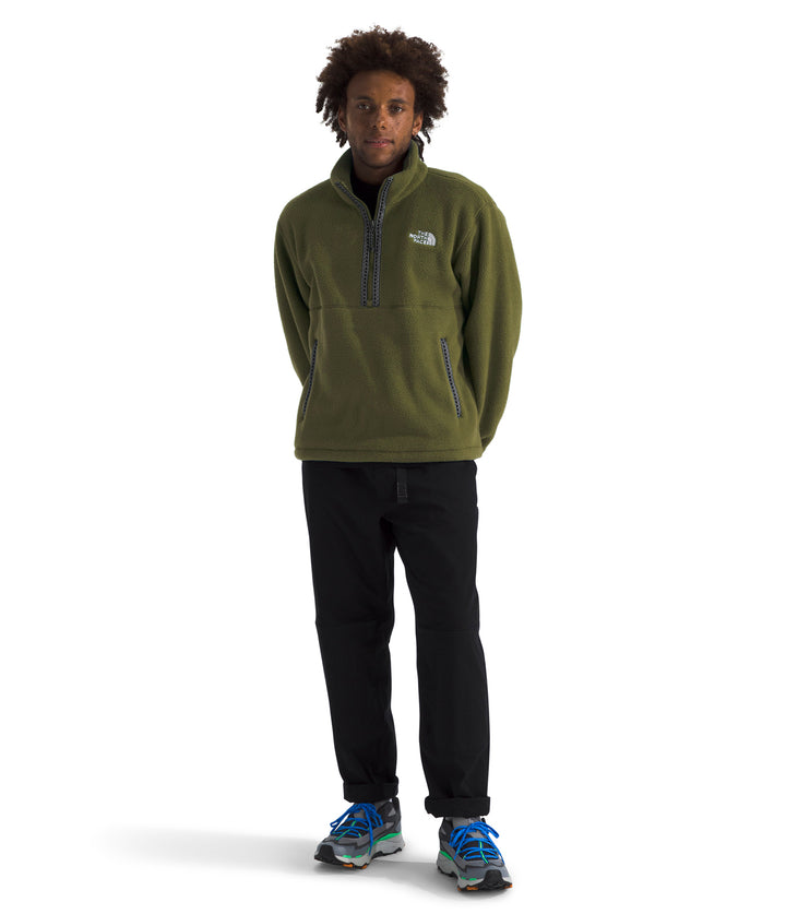 The North Face TNF™ Fleeski 1/4 Zip Pullover - Men's Woodland Green