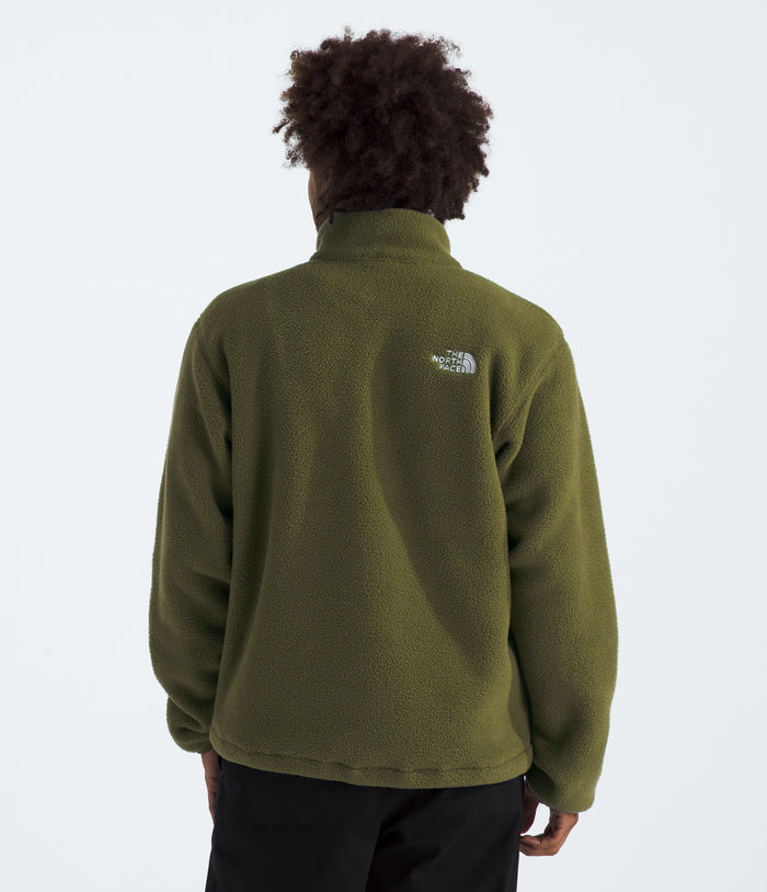 The North Face TNF™ Fleeski 1/4 Zip Pullover - Men's Woodland Green