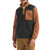 The North Face Yumiori 1/4 Zip Jacket - Men's Asphalt Grey/Burnt Umber/Summit Gold