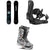 CAPiTA Super DOA Snowboard + Union Force Snowboard Bindings + thirtytwo TM-2 Double Boa x Vizz Snowboard Boots 2026