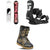 CAPiTA Spring Break Stairmaster Snowboard + Union Strata Snowboard Bindings + thirtytwo Lashed Snowboard Boots 2026
