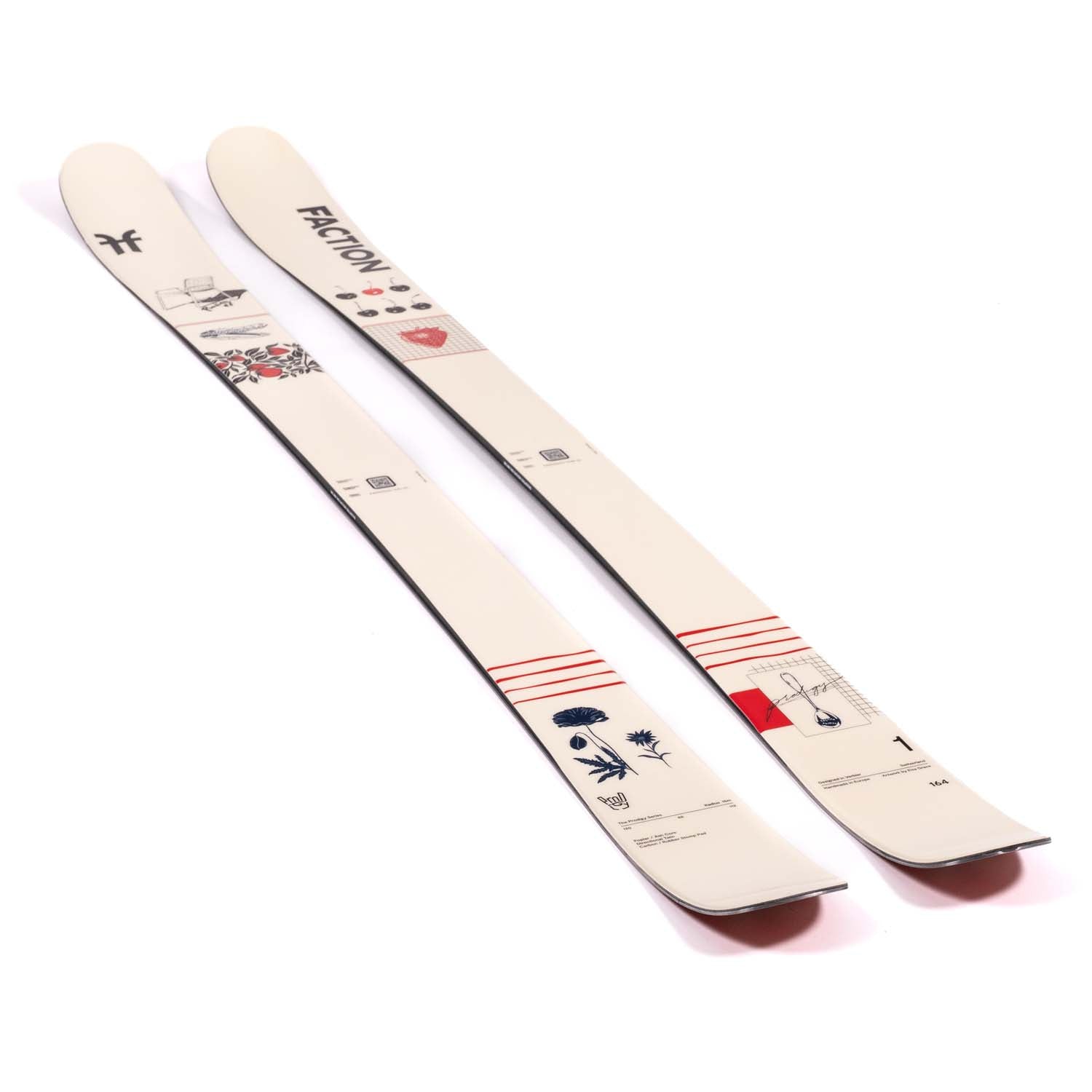 FACTION Prodigy1 164 ビンディング付 Faction Prodigy 1 Capsule Skis 2026 – evo
