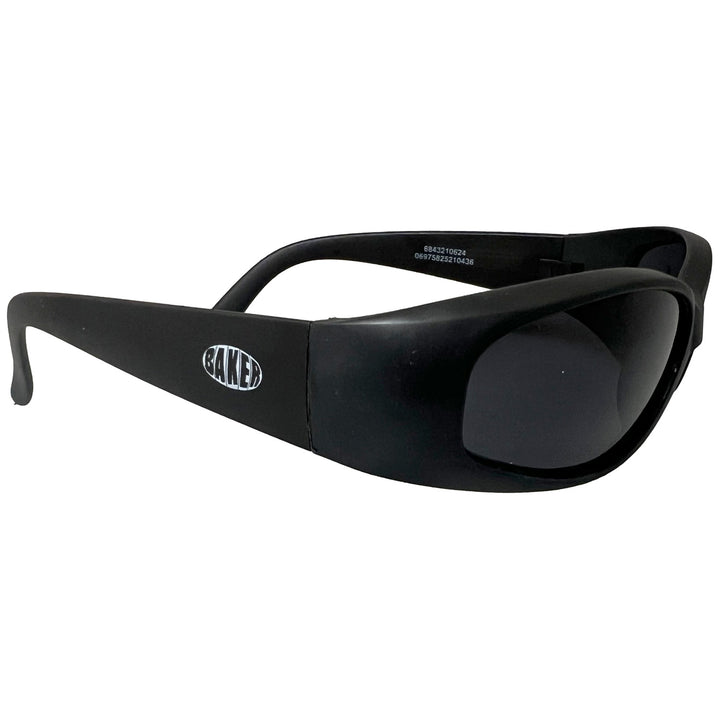Baker Skateboards Oval Wraparound Sunglasses Black