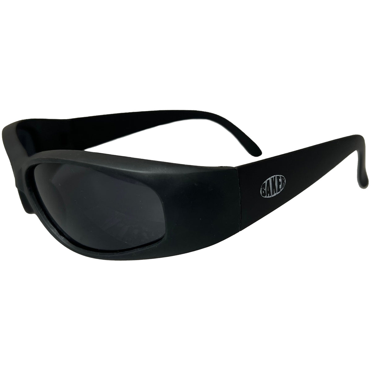 Baker Skateboards Oval Wraparound Sunglasses Black