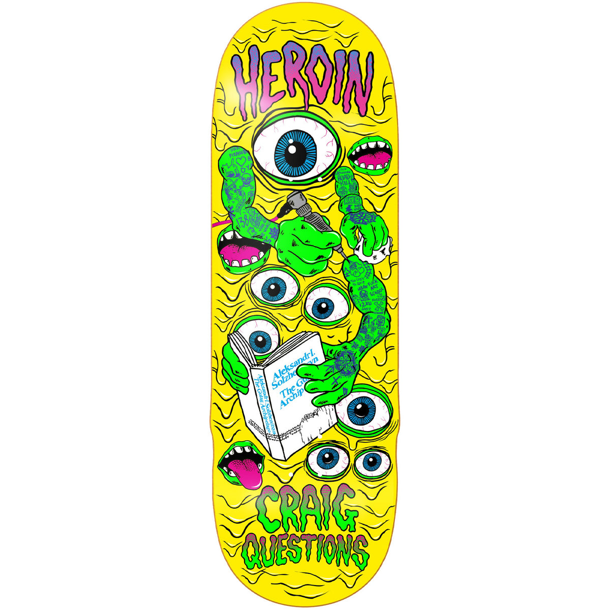Baker CQ Mutate Or Die 10.0 Skateboard Deck