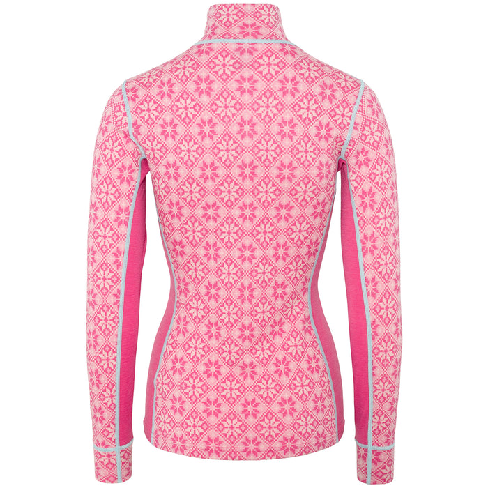 Kari Traa Rose Half Zip Top - Women's Shocking Pink