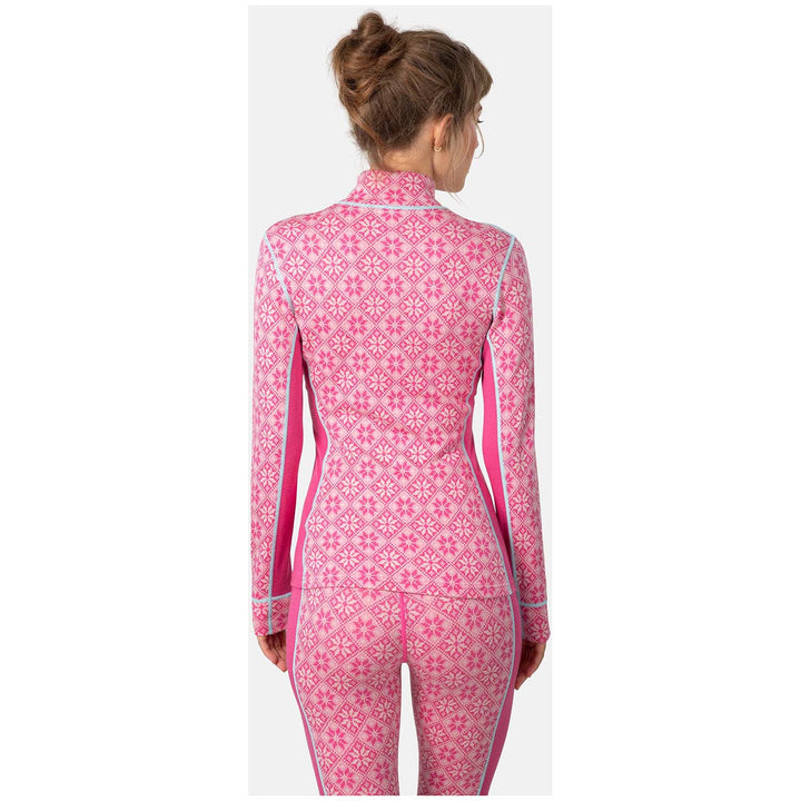 Kari Traa Rose Half Zip Top - Women's Shocking Pink