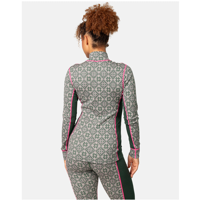 Kari Traa Rose Half Zip Top - Women's Thyme Green
