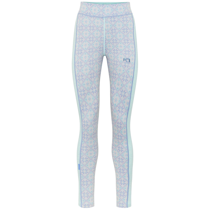 Kari Traa Rose High Waisted Base Layer Pants - Women's Wave Turquoise