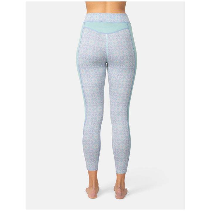 Kari Traa Rose High Waisted Base Layer Pants - Women's Wave Turquoise