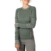 Kari Traa Smekker Long-Sleeve Top - Women's Thyme Green::Thyme Green