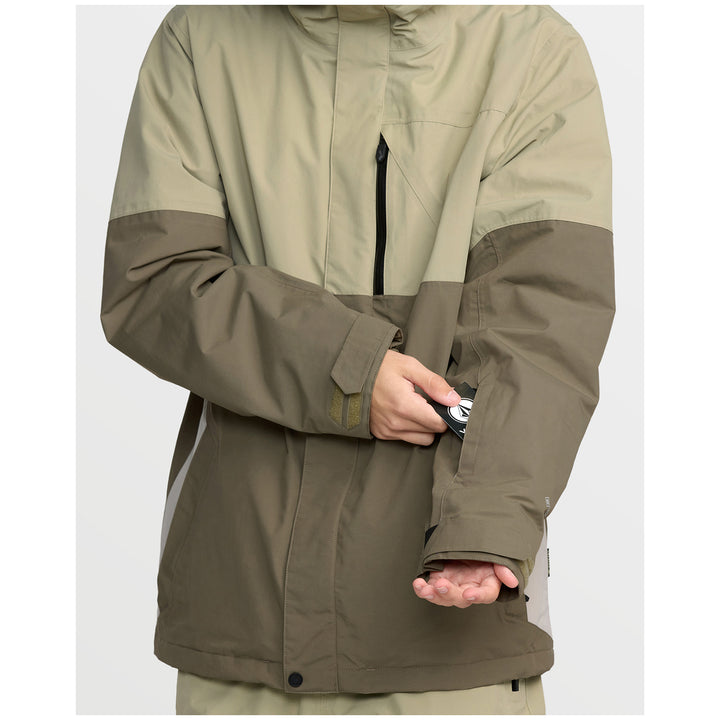 Volcom L Insulated GORE-TEX Jacket - Men's Moss Green