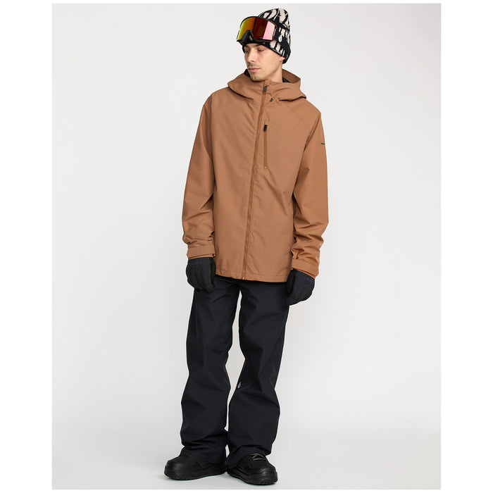 Volcom 2836 Insulated Jacket - Men's Terra Brown
