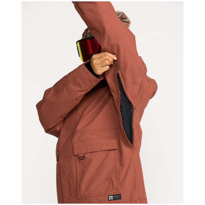 Volcom QC Cruiser Insulated Parka - Women's Henna