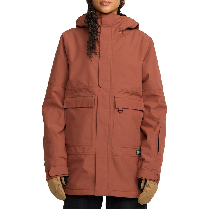 Volcom QC Cruiser Insulated Parka - Women's Henna