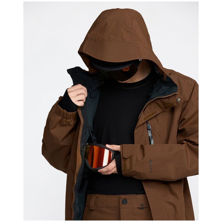 Volcom L GORE-TEX Jacket - Men's Brown