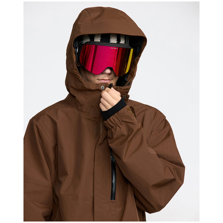 Volcom L GORE-TEX Jacket - Men's Brown