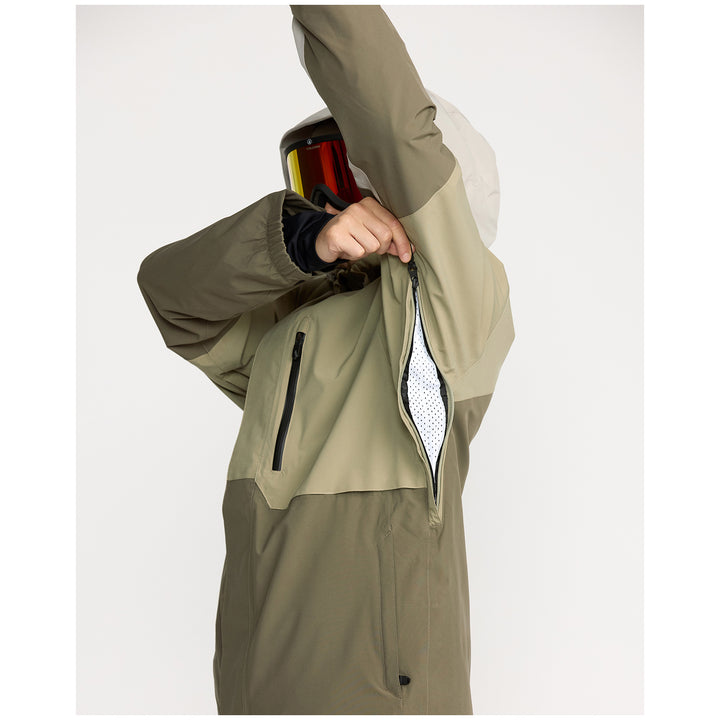 Volcom RNGE Stretch 30K Jacket - Men's Moss Green
