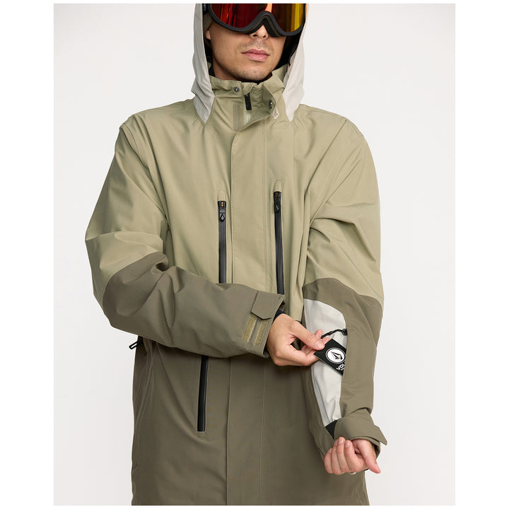 Volcom RNGE Stretch 30K Jacket - Men's Moss Green