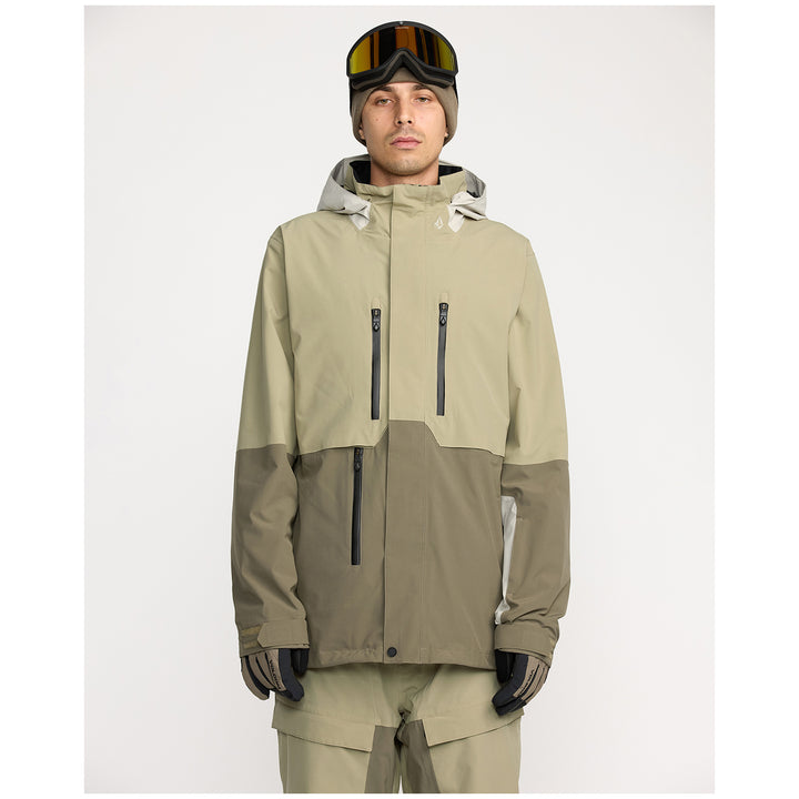 Volcom RNGE Stretch 30K Jacket - Men's Moss Green