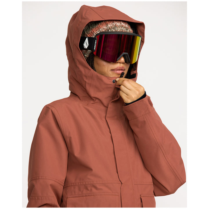 Volcom QC Cruiser Insulated Parka - Women's Henna