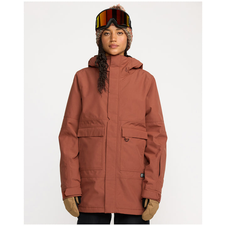 Volcom QC Cruiser Insulated Parka - Women's Henna