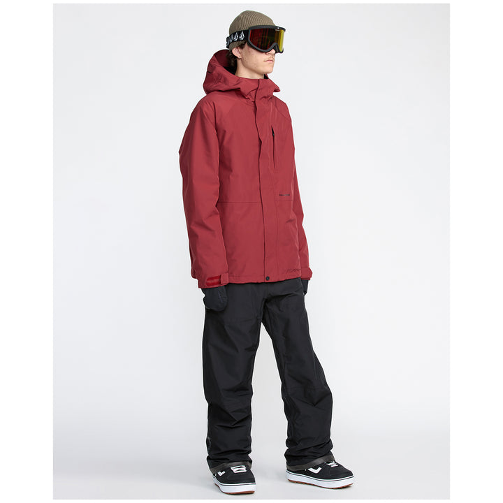 Volcom DUA GORE-TEX Jacket - Men's Burnt Red