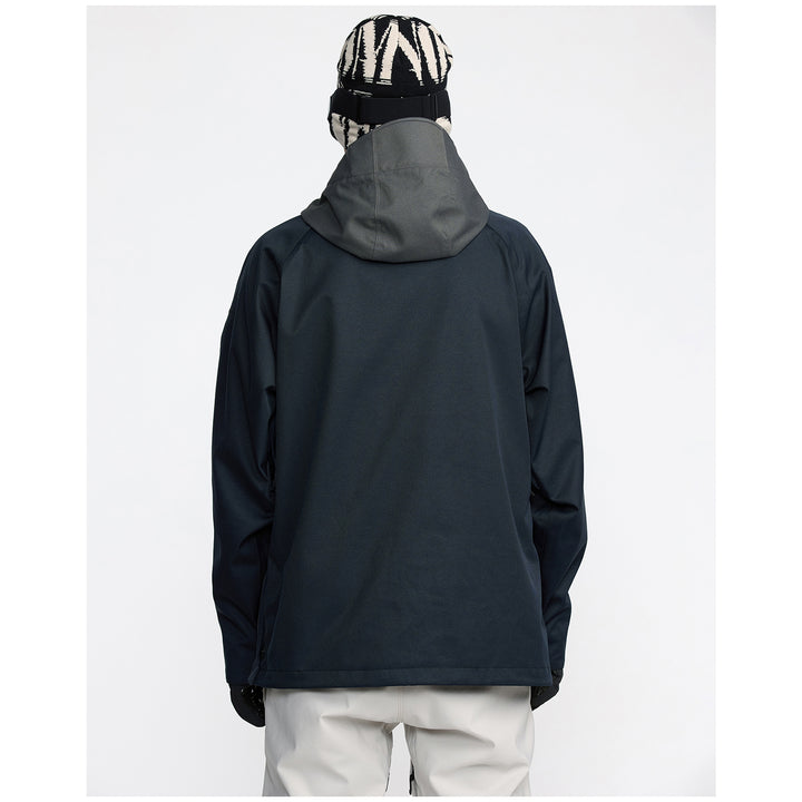 Volcom Hossegor 20K Pullover Jacket - Men's Black