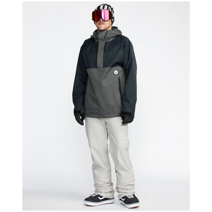 Volcom Hossegor 20K Pullover Jacket - Men's Black
