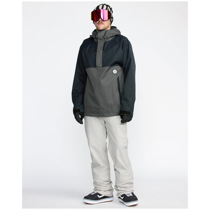 Volcom Hossegor 20K Pullover Jacket - Men's Black