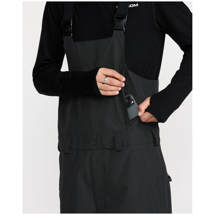 Volcom V.Co Sparta Bib Overalls - Men's Black