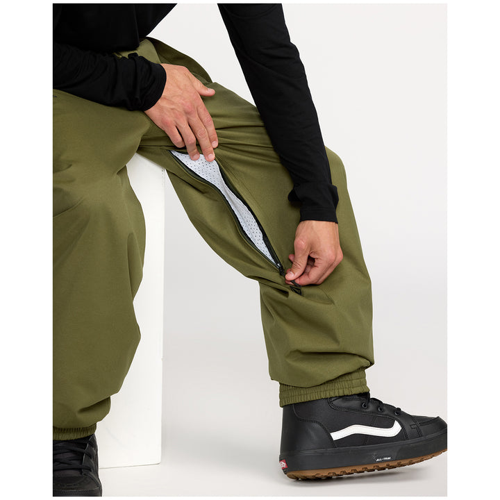 Volcom Arthur 20K Pants - Men's Dark Olive