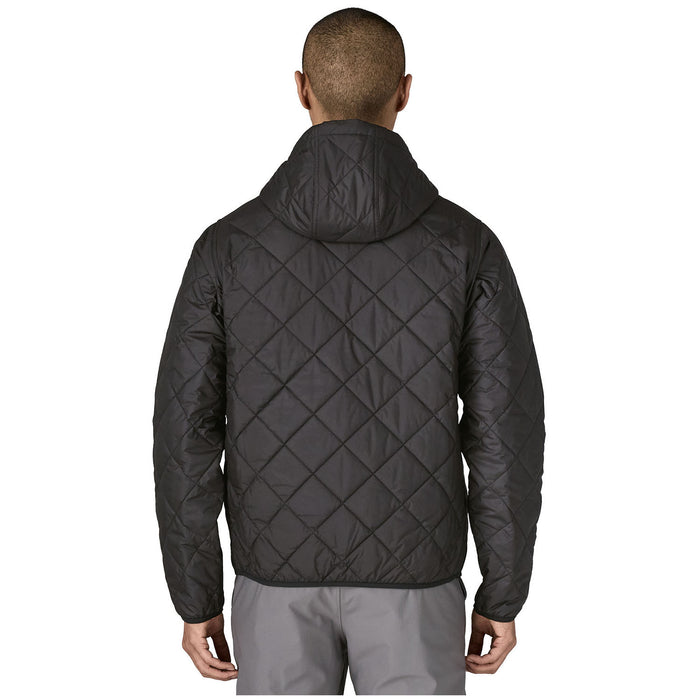 Patagonia Diamond Quilted Bomber Hoodie - Men's Black