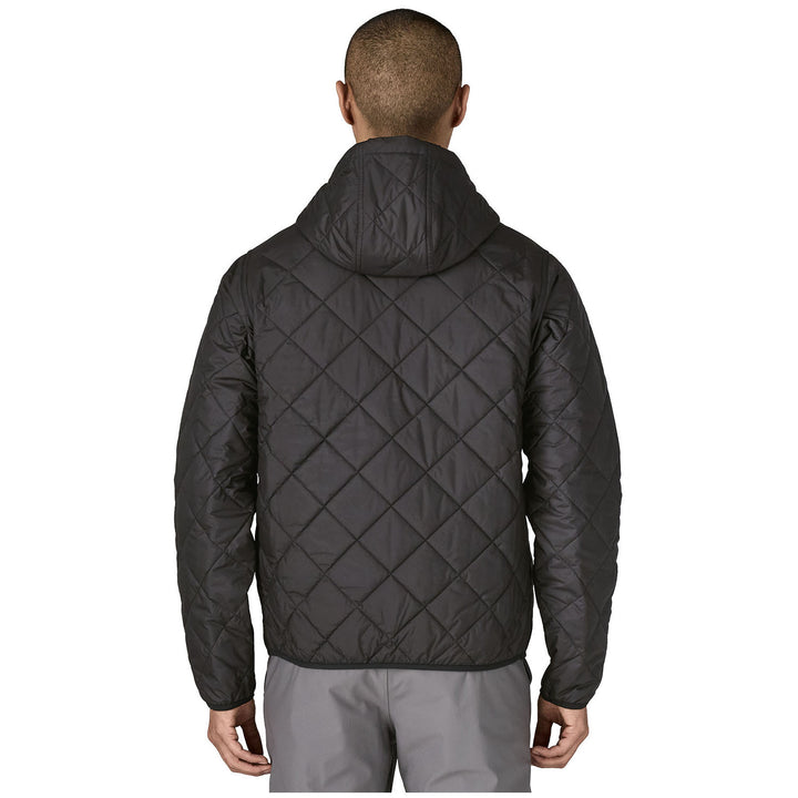 Patagonia Diamond Quilted Bomber Hoodie - Men's Black