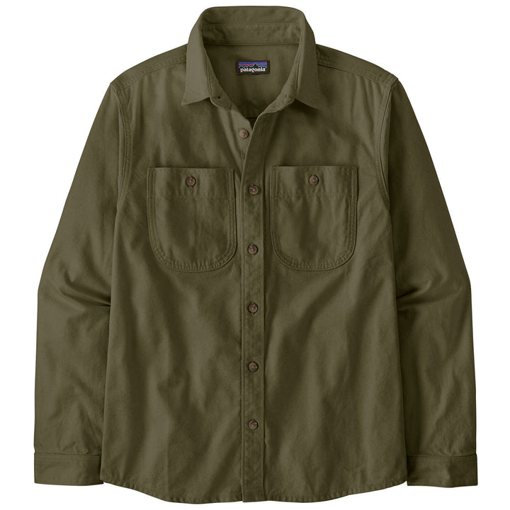 Patagonia Point Reyes Canvas Shirt - Men's Basin Green