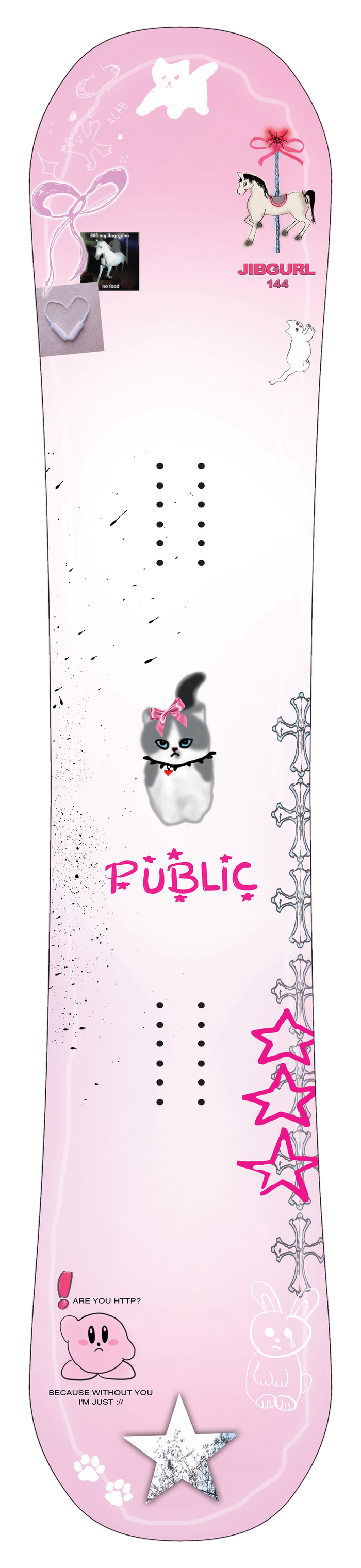 Public Snowboards Jibgurl Snowboard - Women's 2026
