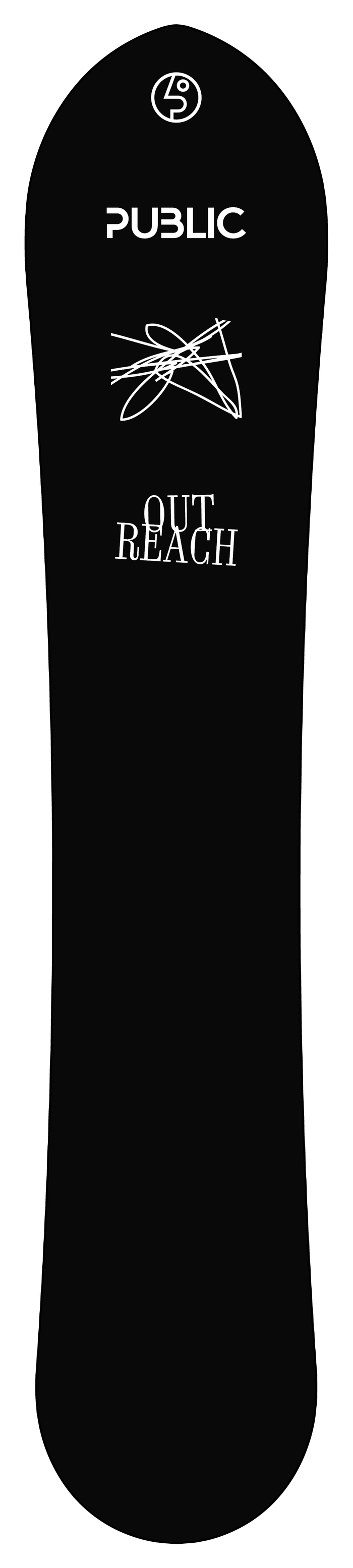 Public Snowboards Outreach Snowboard 2026