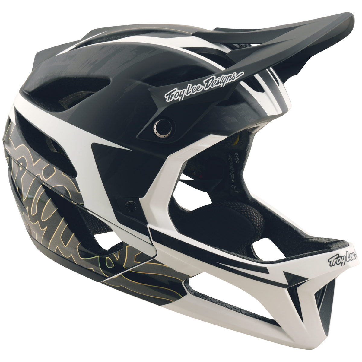Troy Lee Designs Stage MIPS Bike Helmet Neauwave Alpine Black