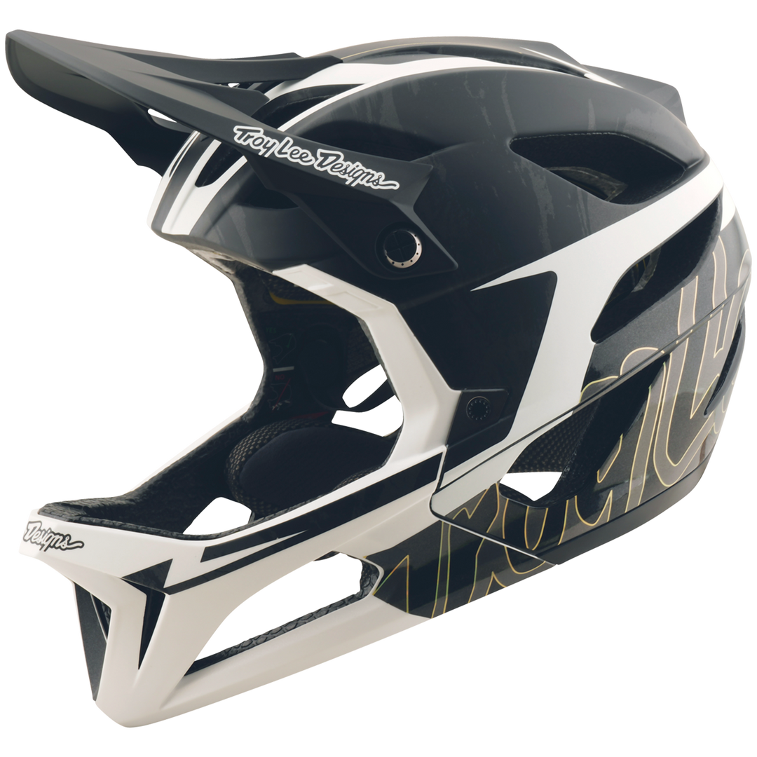 Troy Lee Designs Stage MIPS Helmet Neauwave Alpine Black, XL/XXL