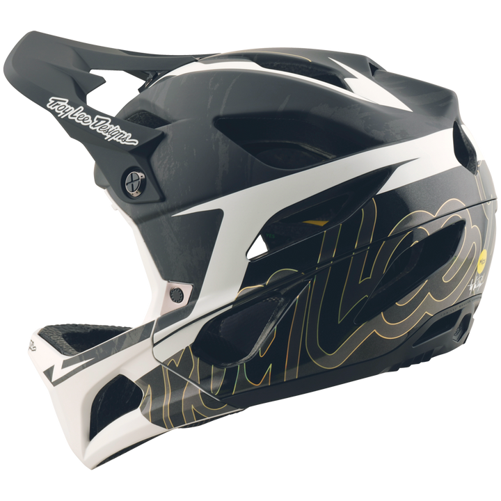 Troy Lee Designs Stage Helmet Neauwave Alpine Black, Alpine Black / XS/SM