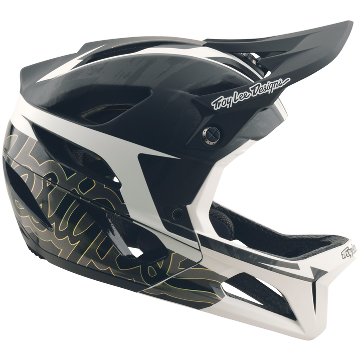 Troy Lee Designs Stage Helmet Neauwave Alpine Black, Alpine Black / XS/SM